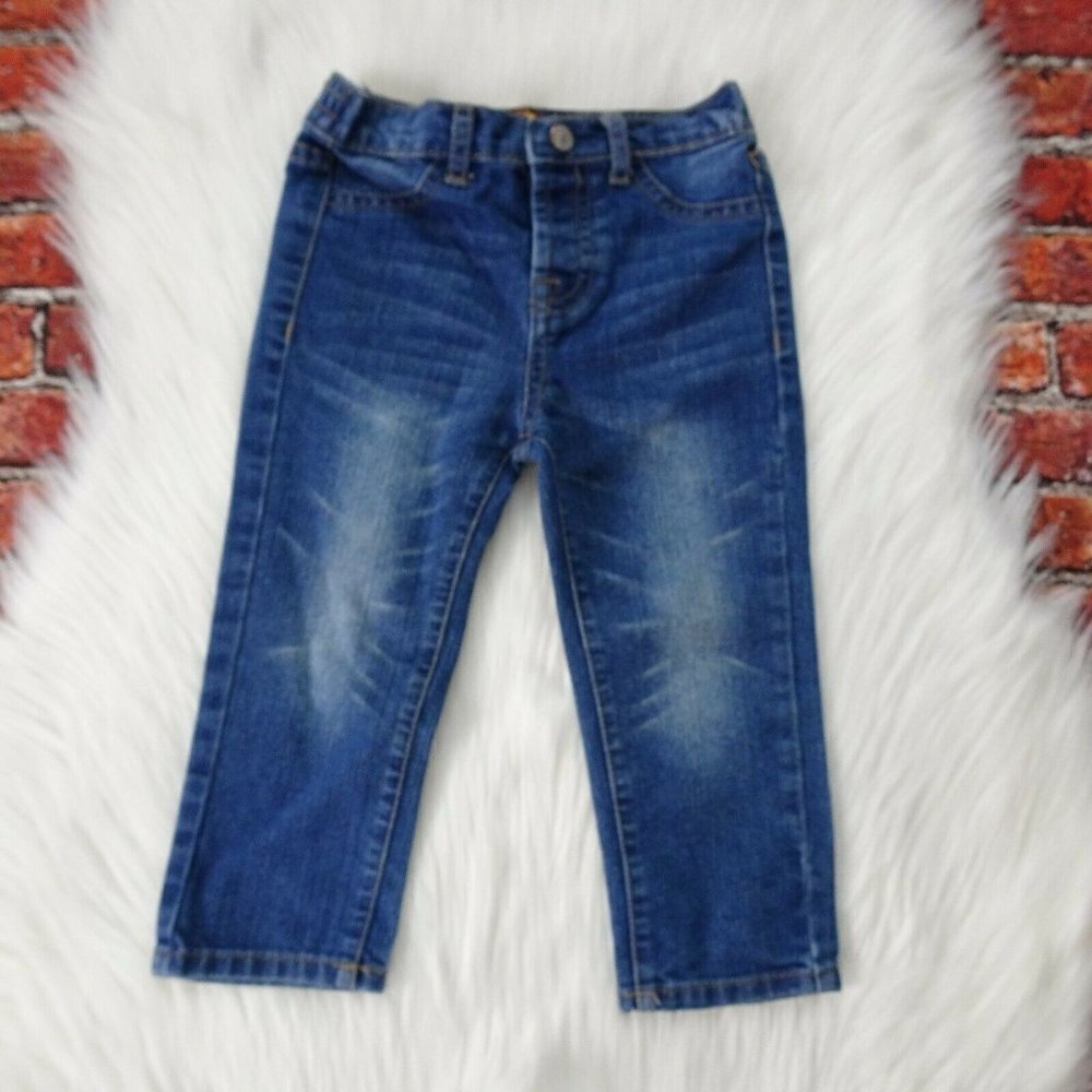 Clearance!💎5/$25 7 For All Mankind Girl's Skinny Jeans Denim Toddler   24 Mos